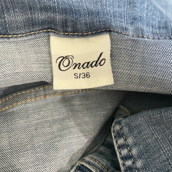 Onado Jean Jacket Women’s Size Small - Picture 4 of 5